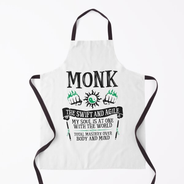 Item preview, MONK, THE SWIFT AND AGILE - Dungeons & Dragons (Black) designed and sold by enduratrum.