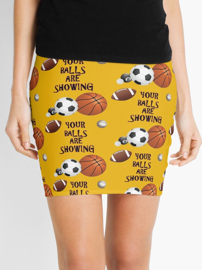 Meme Balls Mini Skirts for Sale