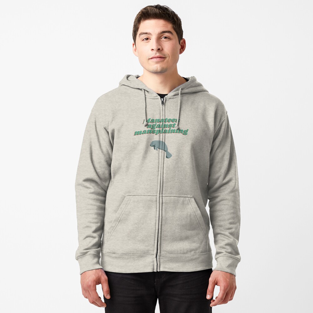Item preview, Zipped Hoodie designed and sold by Quoteeble.