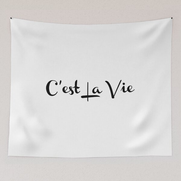 Item preview, C'est La Vie Paris Awseome French Quotes  designed and sold by YerrouDesing.