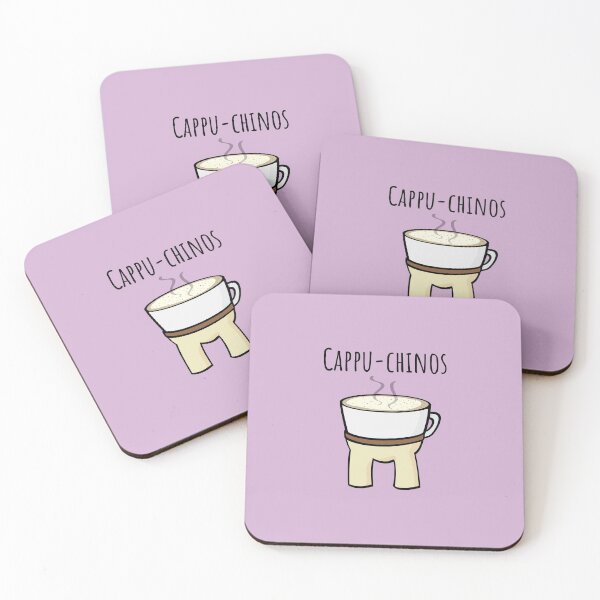 Item preview, Cappuchinos - Clothing Coffee Pun designed and sold by The-Drip-Feed.