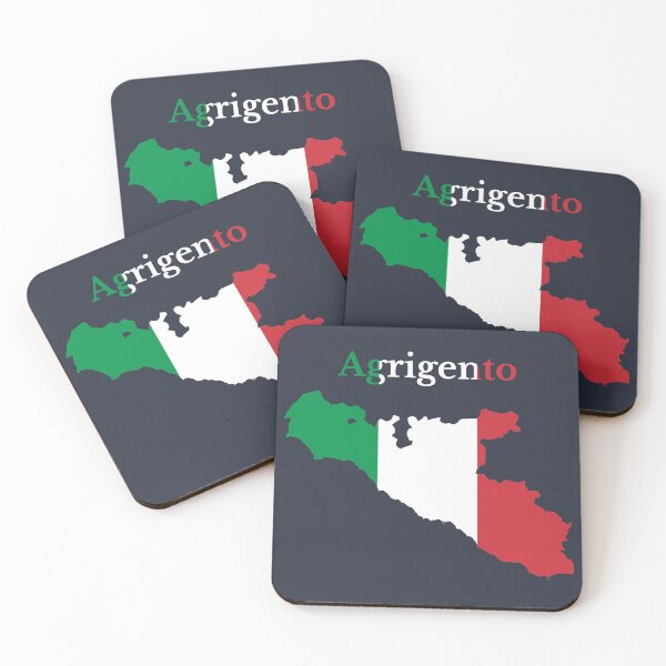 Item preview, Agrigento Province Map , Italy, Italian Province. designed and sold by marosharaf.