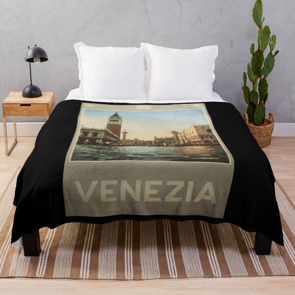 Item preview, Venezia retro poster designed and sold by CorasPosters.