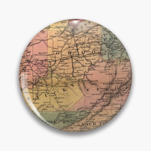 Item preview, Old map of the United States and Canada designed and sold by ganje.