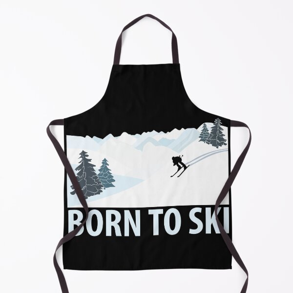 Item preview, Born to Ski Winter Sports designed and sold by TheInkElephant.