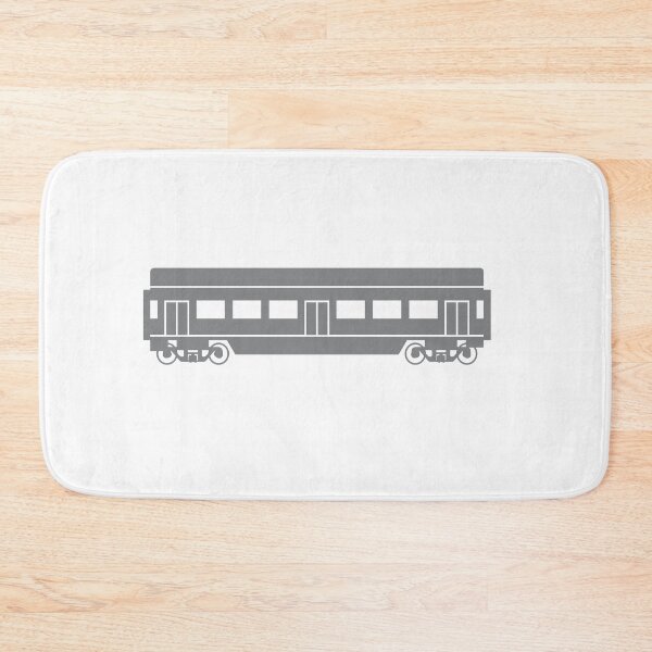 Item preview, Subway car in dark grey designed and sold by Joelski.