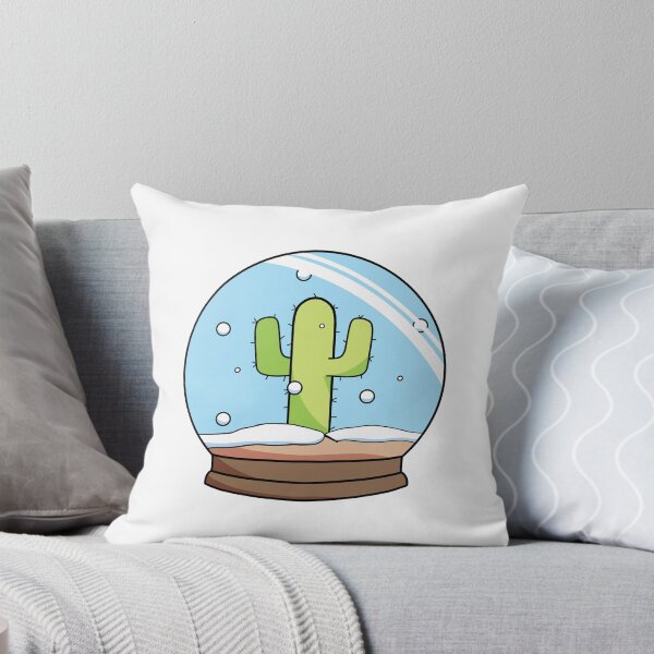 Item preview, Cactus Snow Globe Desert Christmas Cute Xmas Dome designed and sold by Delightfully Cynical.