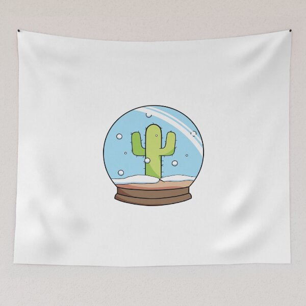 Item preview, Cactus Snow Globe Desert Christmas Cute Xmas Dome designed and sold by Delightfully Cynical.