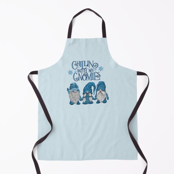 Item preview, Christmas Blue Winter Trio Chillin With My Gnomies designed and sold by ChicoryJunction.