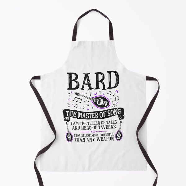 Item preview, BARD, THE MASTER OF SONG - Dungeons & Dragons (Black) designed and sold by enduratrum.