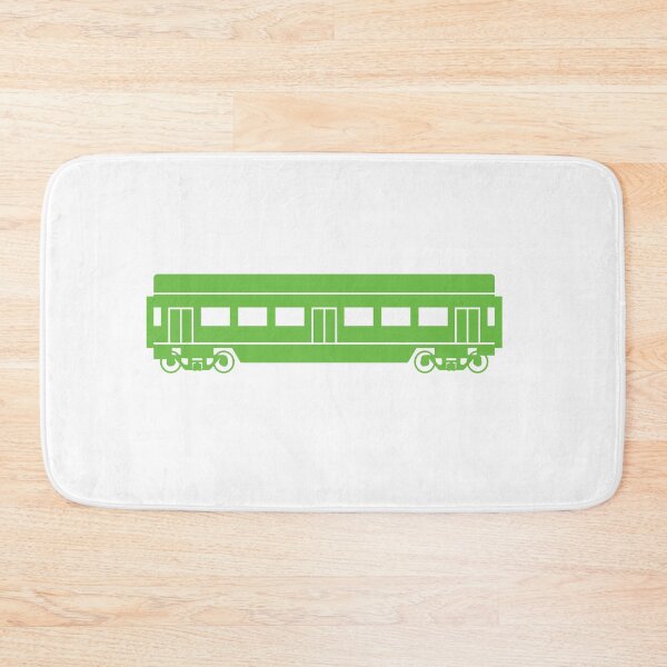 Item preview, Subway car in light green designed and sold by Joelski.