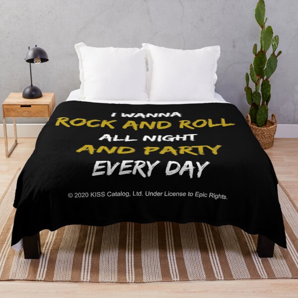 Item preview, Kiss - I Wanna Rock and Roll All Night and Party Every Day designed and sold by f2error.