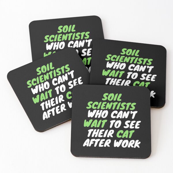 Item preview, soil scientist love cats designed and sold by SnowballStep.