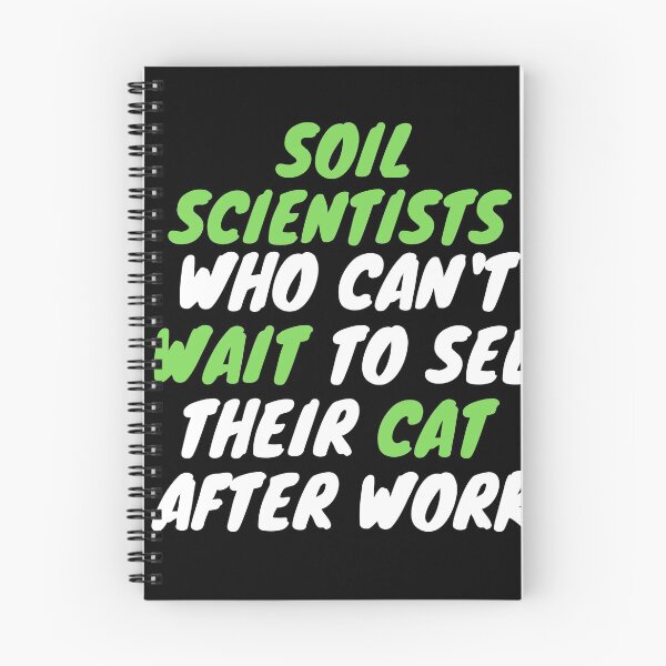 Item preview, soil scientist love cats designed and sold by SnowballStep.