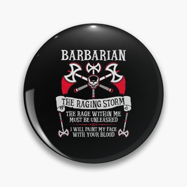 Item preview, BARBARIAN, THE RAGING STORM - Dungeons & Dragons (White) designed and sold by enduratrum.
