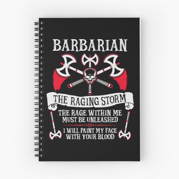 Item preview, BARBARIAN, THE RAGING STORM - Dungeons & Dragons (White) designed and sold by enduratrum.