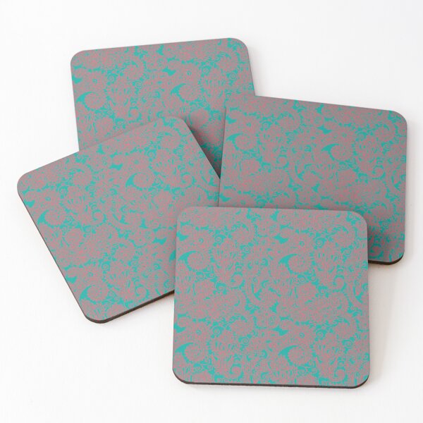 Item preview, Floral Eastern Pattern, Green & Pink designed and sold by Creative 1111.