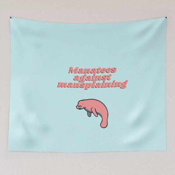 Item preview, Manatees Against Mansplaining designed and sold by melbournegirl.