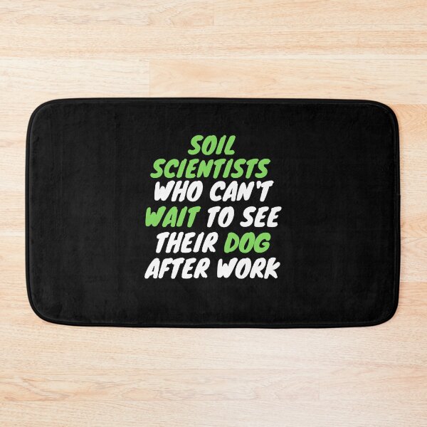 Item preview, soil scientist love dogs designed and sold by SnowballStep.