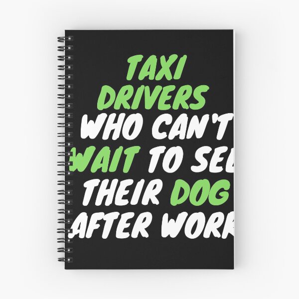 Item preview, taxi driver love dogs designed and sold by SnowballStep.