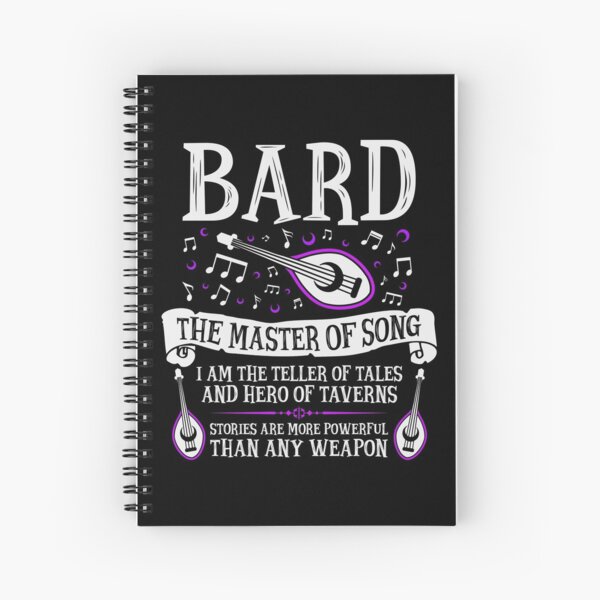 Item preview, BARD, THE MASTER OF SONG - Dungeons & Dragons (White) designed and sold by enduratrum.