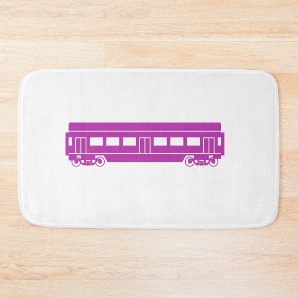 Item preview, Subway car in purple designed and sold by Joelski.