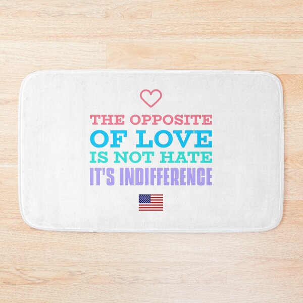 Item preview, The Opposite Of Love is Not Hate It's Indifference designed and sold by LondonRockCity.