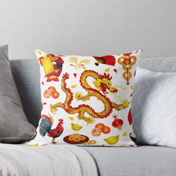 Item preview, Chinese New Year Good Luck and Fortune Dragon and God designed and sold by coffeetea2020.