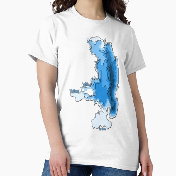 Item preview, Flathead Lake Depth Map designed and sold by Nmworks.