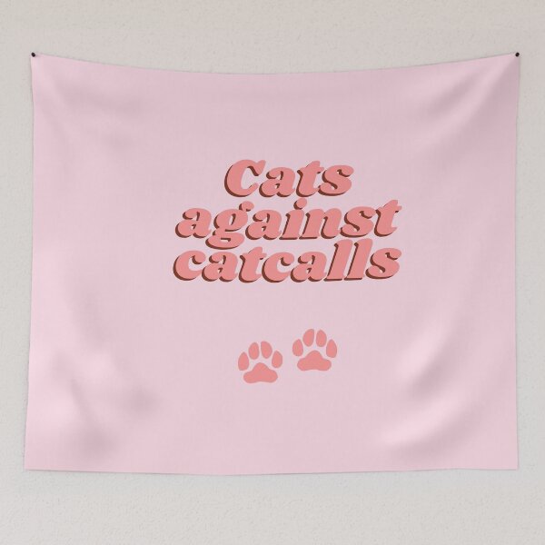 Item preview, Cats Against Catcalls designed and sold by melbournegirl.