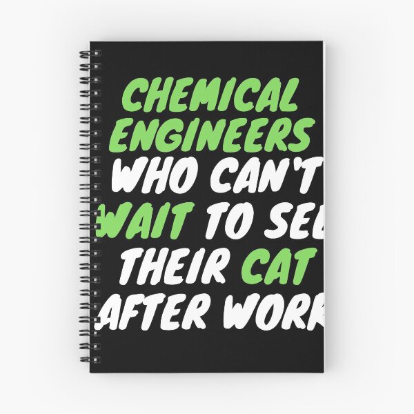 Item preview, chemical engineer cat after work designed and sold by SnowballStep.