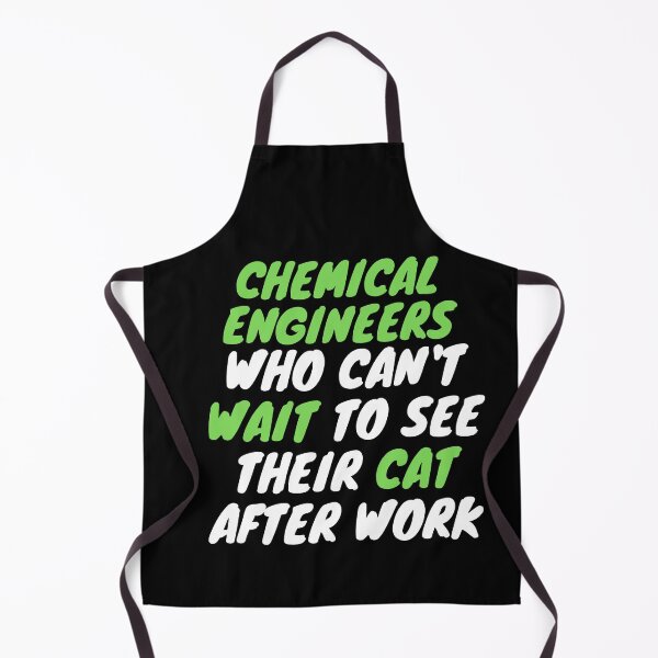 Item preview, chemical engineer cat after work designed and sold by SnowballStep.
