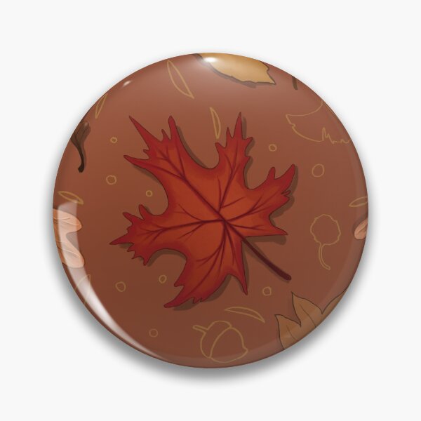 Autumn leaves pattern Pin