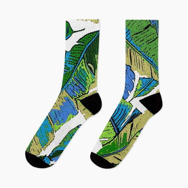 Item preview, BANANA PALM LEAF PARADISE PATTERN designed and sold by Overthetopsm.