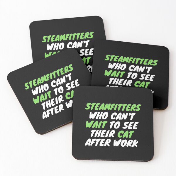 Item preview, steamfitter love cats designed and sold by SnowballStep.