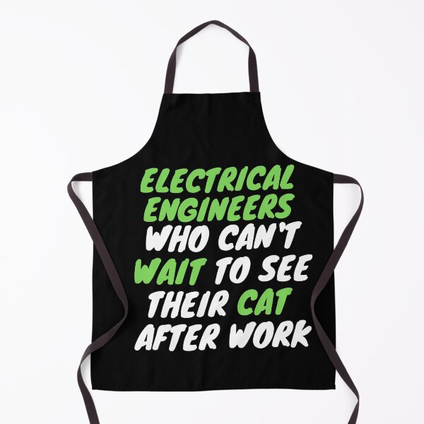 Item preview, electrical engineer cat after work designed and sold by SnowballStep.