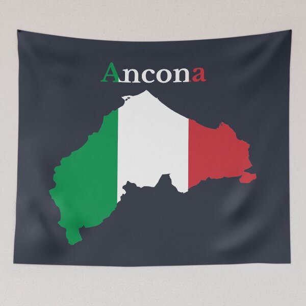 Item preview, Ancona Province Map, Italy, Italian Province. designed and sold by marosharaf.