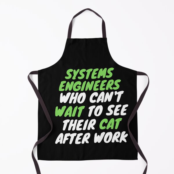 Item preview, systems engineer cat after work designed and sold by SnowballStep.