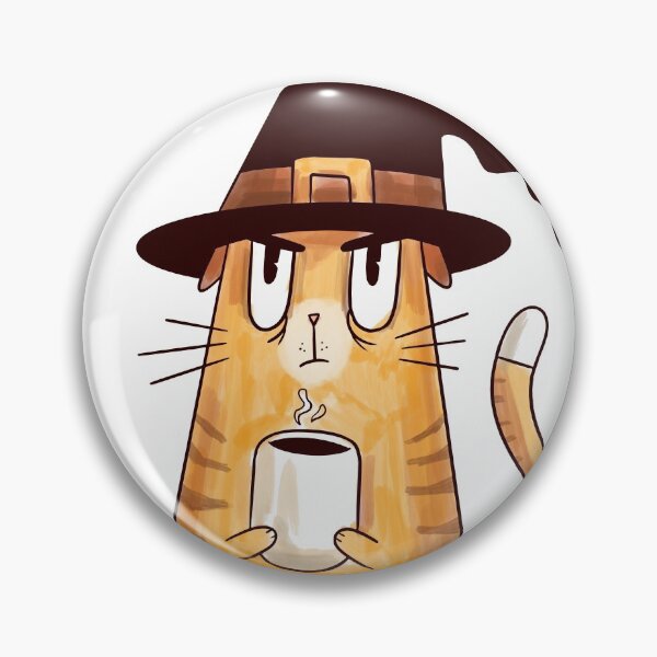 Item preview, Grumpy witch cat designed and sold by DBSA.