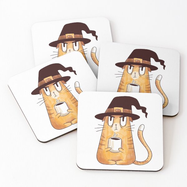 Item preview, Grumpy witch cat designed and sold by DBSA.