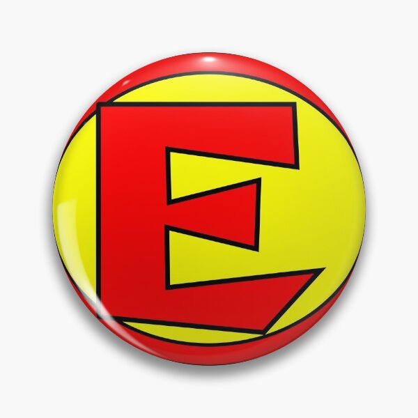 Artikelvorschau, Hero, Heroine, Superhero, Initials, E entworfen und verkauft von Kreativista.