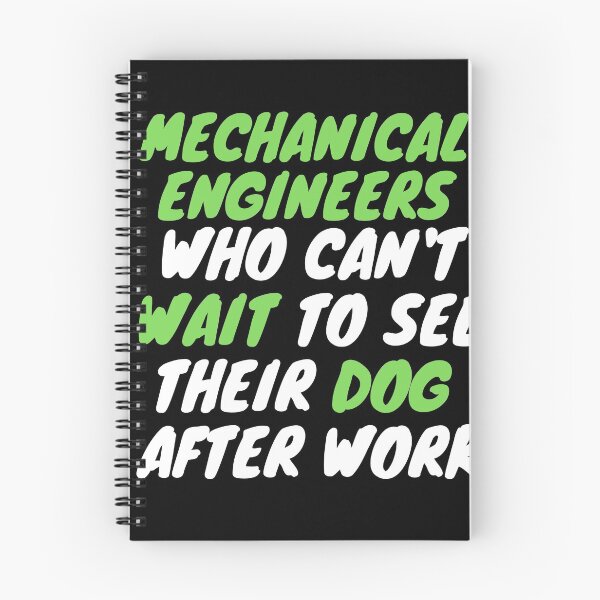 Item preview, mechanical engineer dog after work designed and sold by SnowballStep.