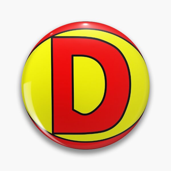 Item preview, Hero, Heroine, Superhero, Initials,  D designed and sold by Kreativista.