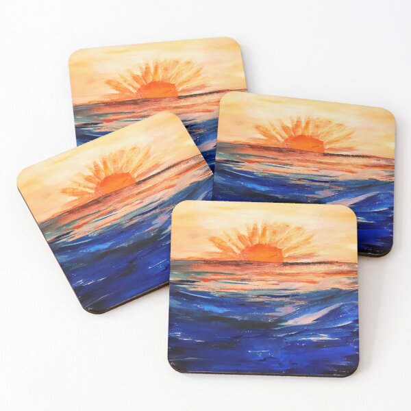 Item preview, Morning sunrise over water designed and sold by Artz-by-Karlene.
