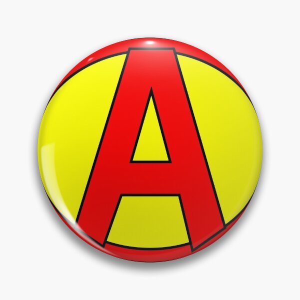Item preview, Hero, Heroine, Superhero, Initials,  A designed and sold by Kreativista.
