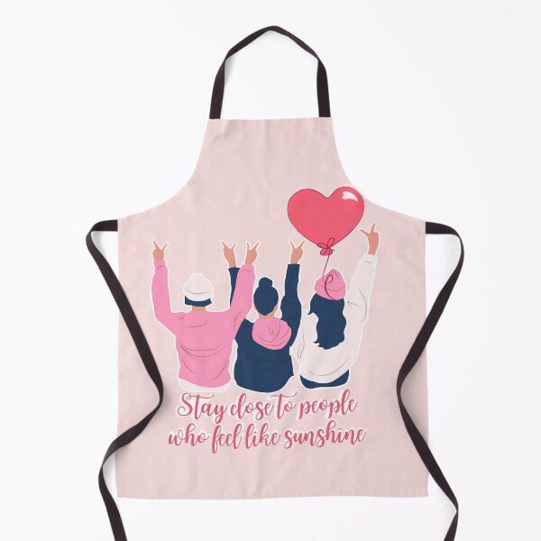 Item preview, Stay Close to People Who Feel Like Sunshine, Friends graphic Art Pink designed and sold by Dollfacedesign.