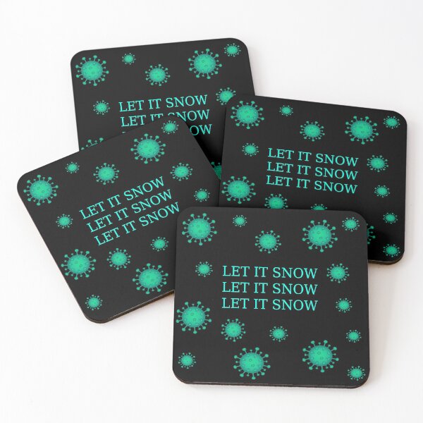 Item preview, Let It Snow Coronaflakes designed and sold by oxoxoxo.