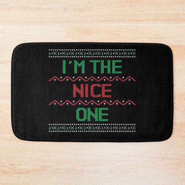 Item preview, I'm the Nice One, Xmask, Ugly Christmas sweater designed and sold by Spiritualish.