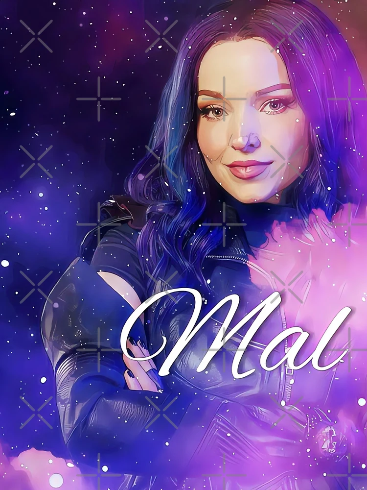 Mal Purple Queen - Descendants 3 Wedding Poster for Sale by Magical Forest