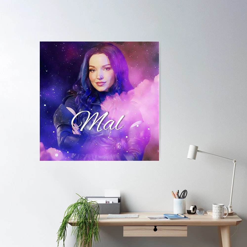 Mal Purple Queen - Descendants 3 Wedding Poster for Sale by Magical Forest